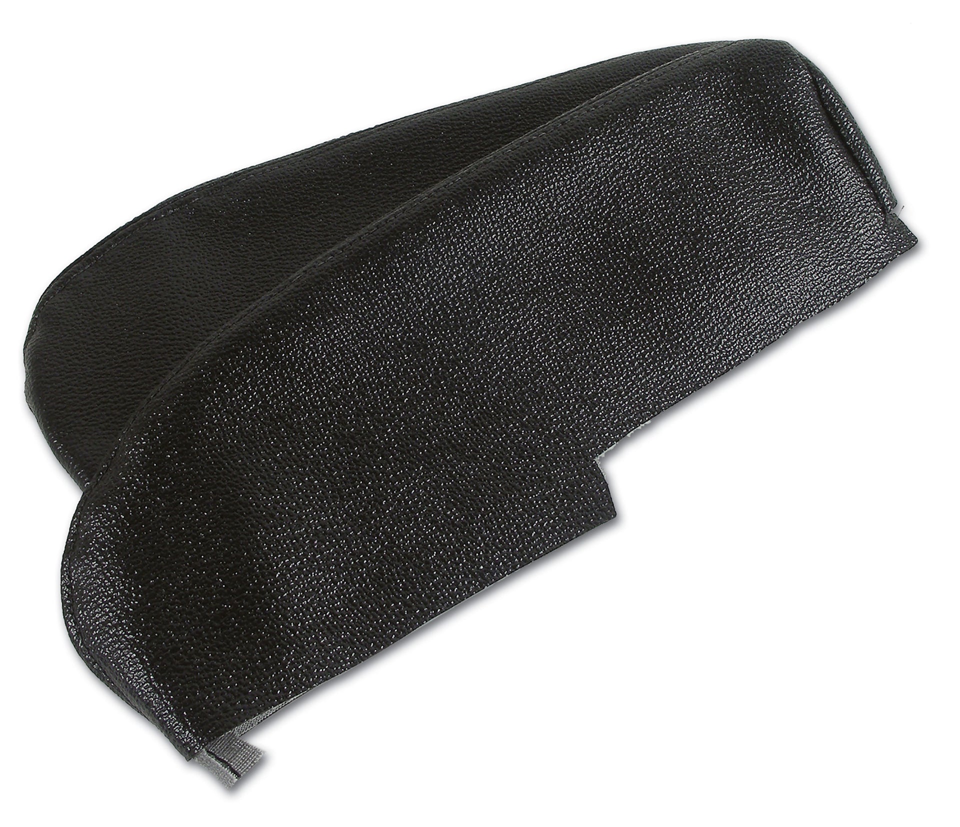 1958-1958 Corvette Vinyl Armrest Cover Pair W/O Pad - Charcoal-429804-Corvette-Store-Online