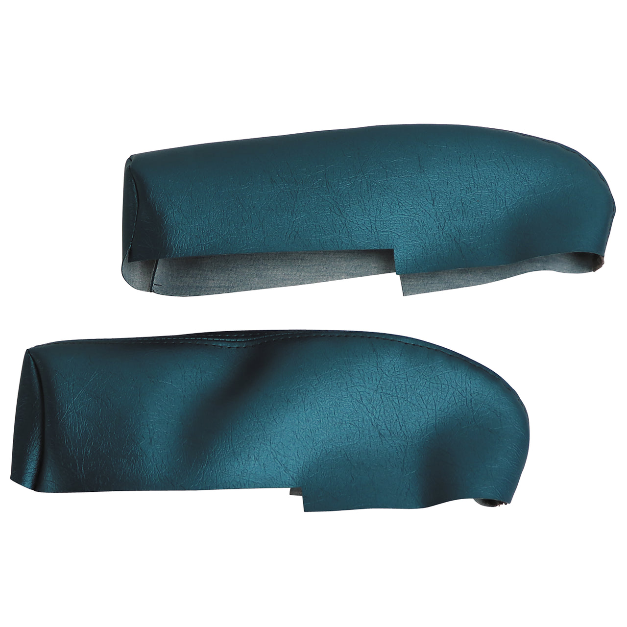 1959-1960 Corvette Vinyl Armrest Cover Pair W/O Pad - Turquoise-429906-Corvette-Store-Online