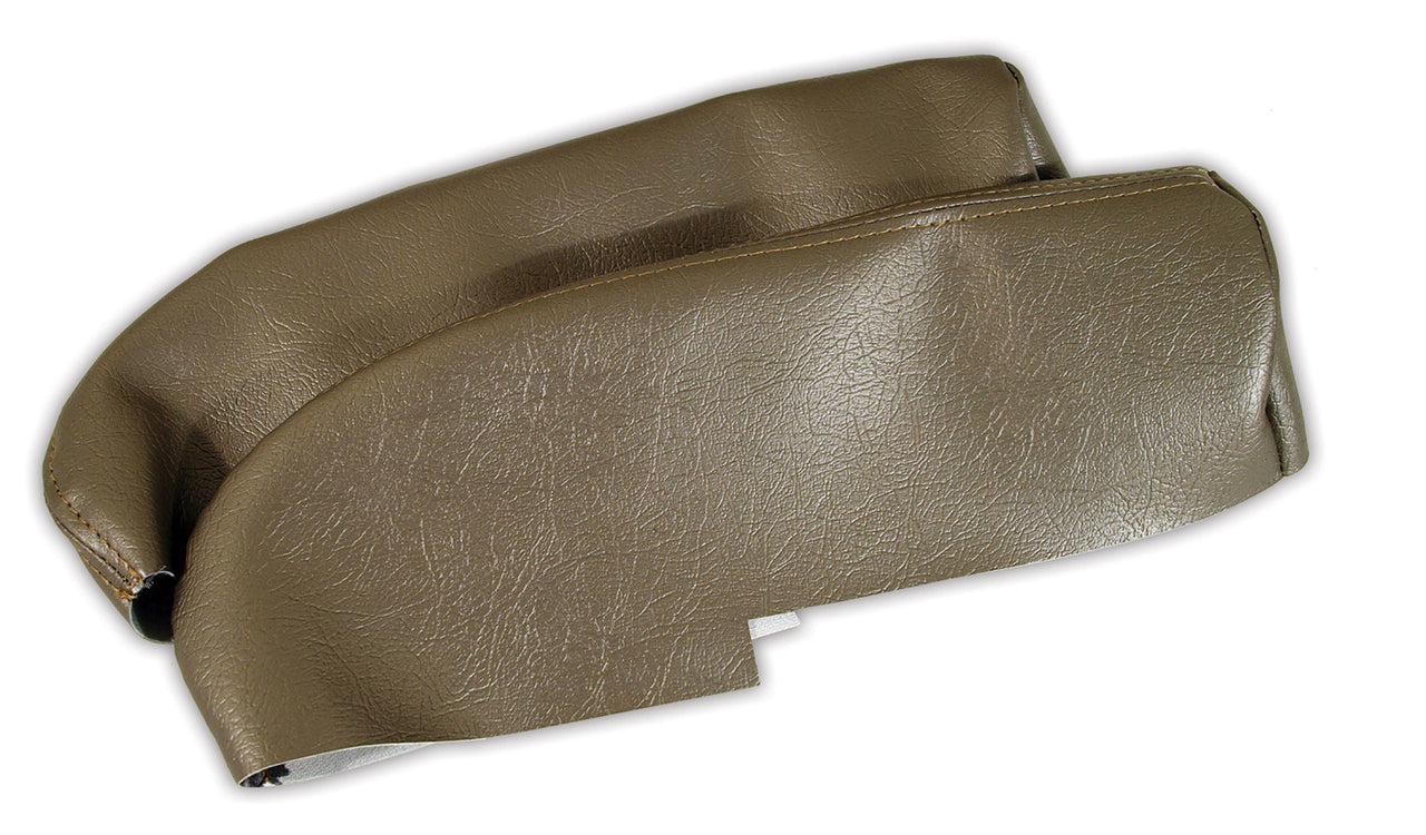 1961-1961 Corvette Vinyl Armrest Cover Pair W/O Pad - Fawn-429909-Corvette-Store-Online