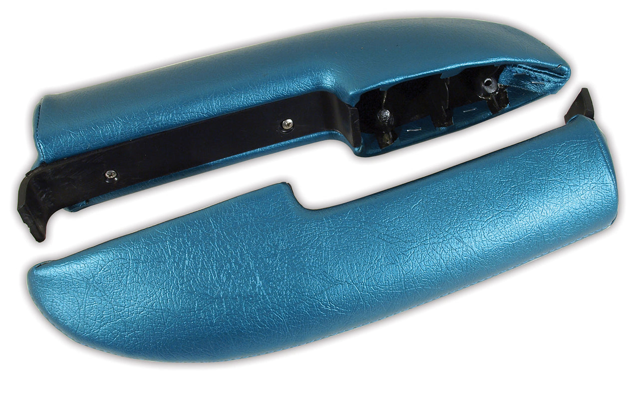 1959-1960 Corvette Armrest Assemblies W/O Chrome Ends - Turquoise-430306-Corvette-Store-Online