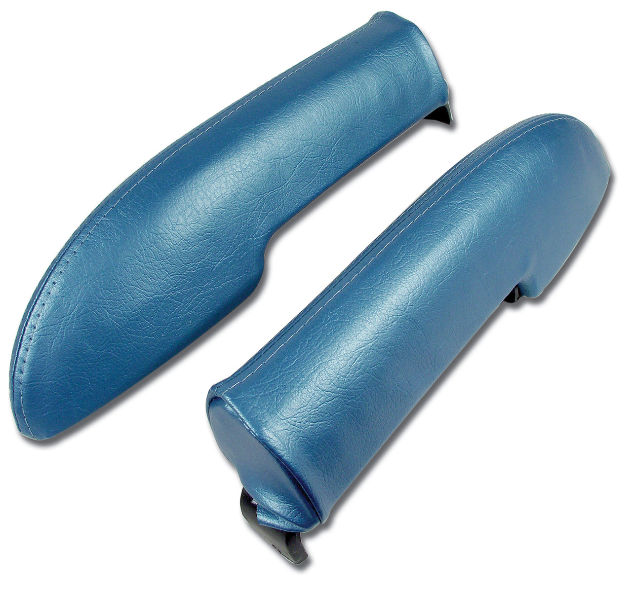 1961-1961 Corvette Armrest Assemblies W/O Chrome Ends - Blue-430308-Corvette-Store-Online