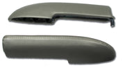 1961-1961 Corvette Armrest Assemblies W/O Chrome Ends - Fawn-430309-Corvette-Store-Online