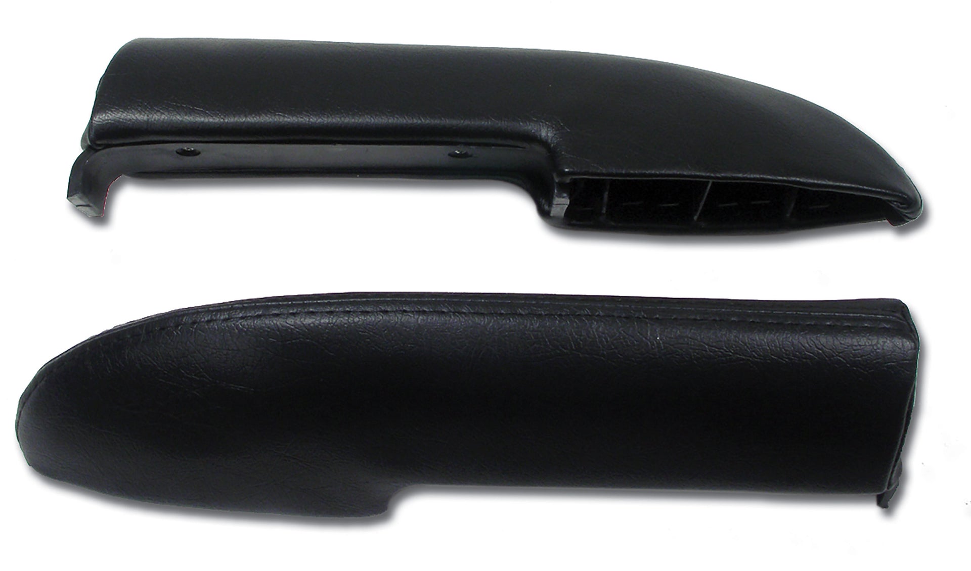 1959-1961 Corvette Armrest Assemblies W/O Chrome Ends - Black-430320-Corvette-Store-Online