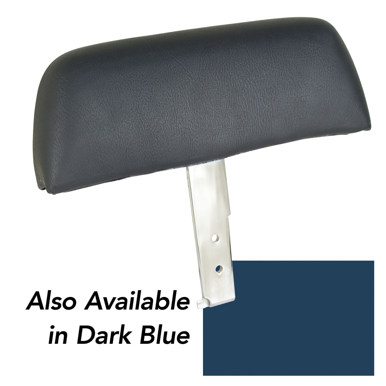 1968-1968 Corvette Headrests Dark Blue Complete W/ABS Covers-432332-Corvette-Store-Online