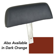 1968-1968 Corvette Headrests Dark Orange Complete W/ABS Covers-432338-Corvette-Store-Online