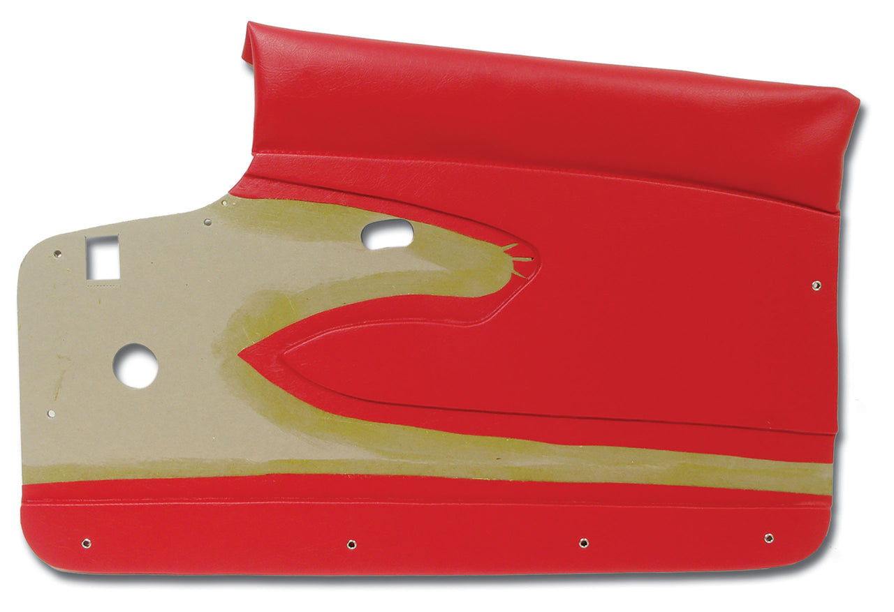1959-1959 Corvette Door Panels Red W/O Supports-434835-Corvette-Store-Online