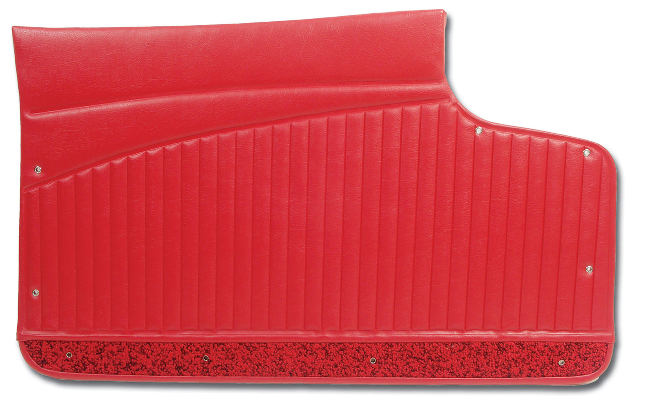 1962-1962 Corvette Door Panels Red-436035-Corvette-Store-Online