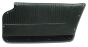 1963-1964 Corvette Door Panels Black - Convertible - W/Felt-437120-Corvette-Store-Online