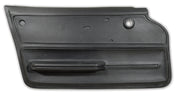 1965-1966 Corvette Door Panel Black Coupe W/Felt LH-439120-Corvette-Store-Online