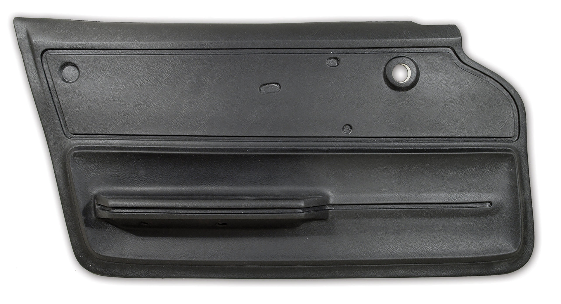 1965-1966 Corvette Door Panel Black Coupe W/Felt LH-439120-Corvette-Store-Online