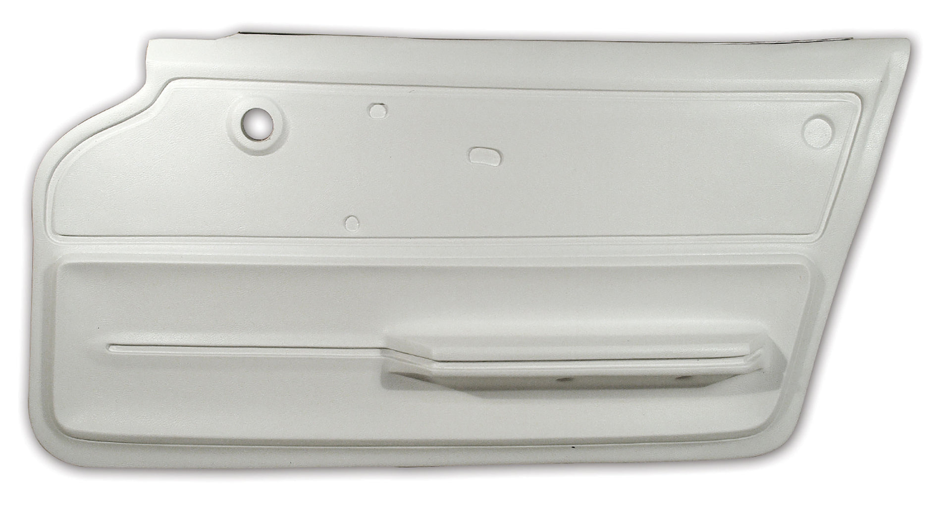 1965-1966 Corvette Door Panel White Coupe W/Felt RH-439265-Corvette-Store-Online