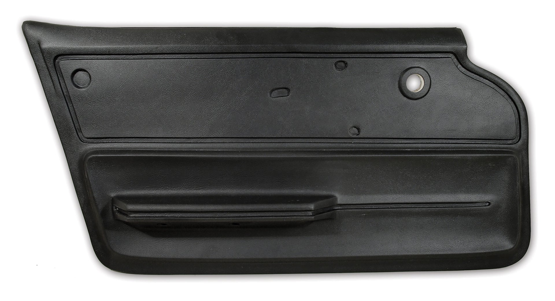 1965-1966 Corvette Door Panel Black Convertible W/Felt LH-439320-Corvette-Store-Online