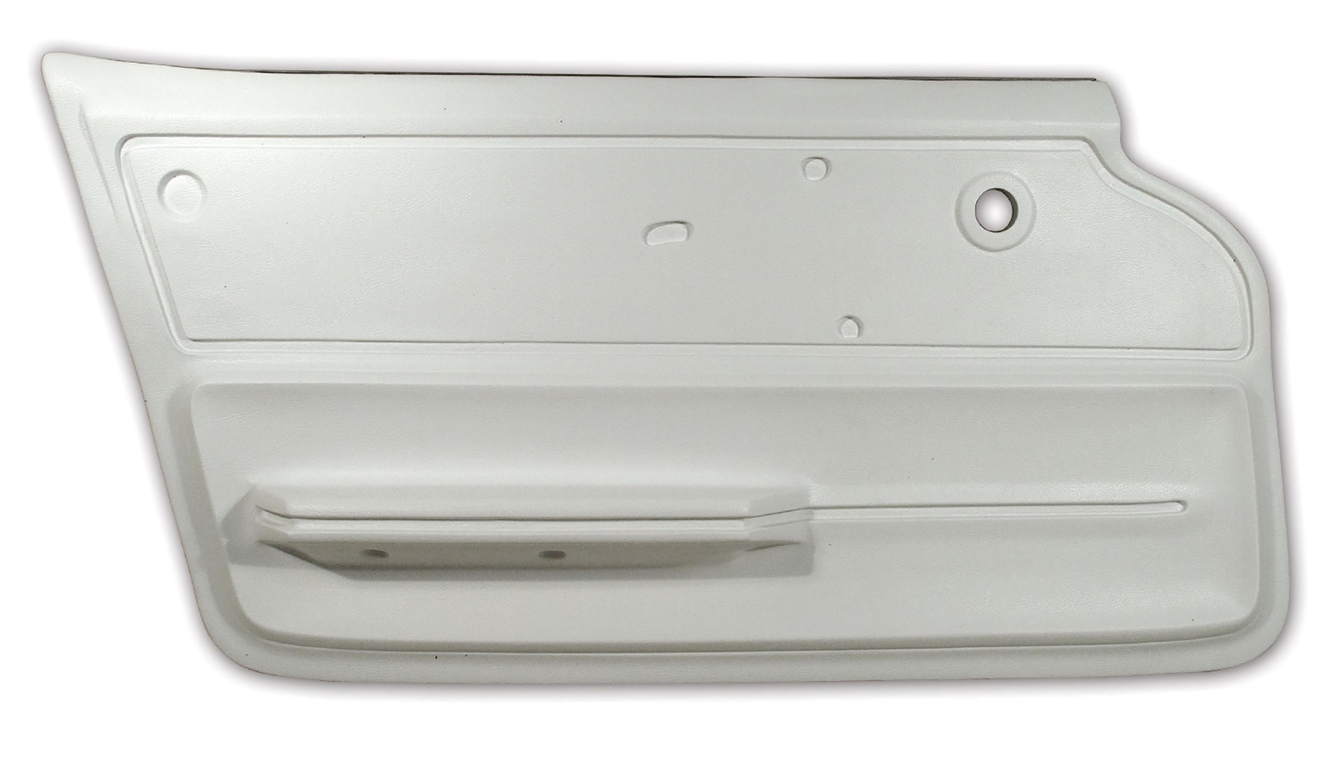 1965-1966 Corvette Door Panel White Convertible W/Felt LH-439365-Corvette-Store-Online