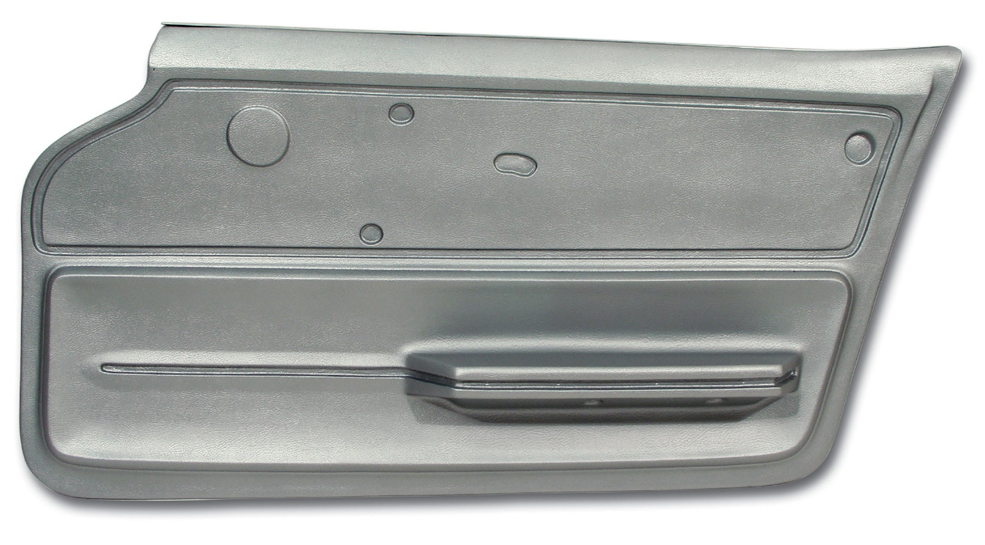 1965-1966 Corvette Door Panel Silver Convertible W/Felt RH-439461-Corvette-Store-Online
