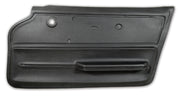 1967-1967 Corvette Door Panel Black Coupe W/Felt RH-439620-Corvette-Store-Online