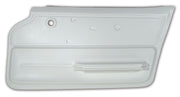 1967-1967 Corvette Door Panel White Coupe W/Felt RH-439665-Corvette-Store-Online