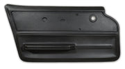 1967-1967 Corvette Door Panel Black Convertible W/Felt LH-439720-Corvette-Store-Online
