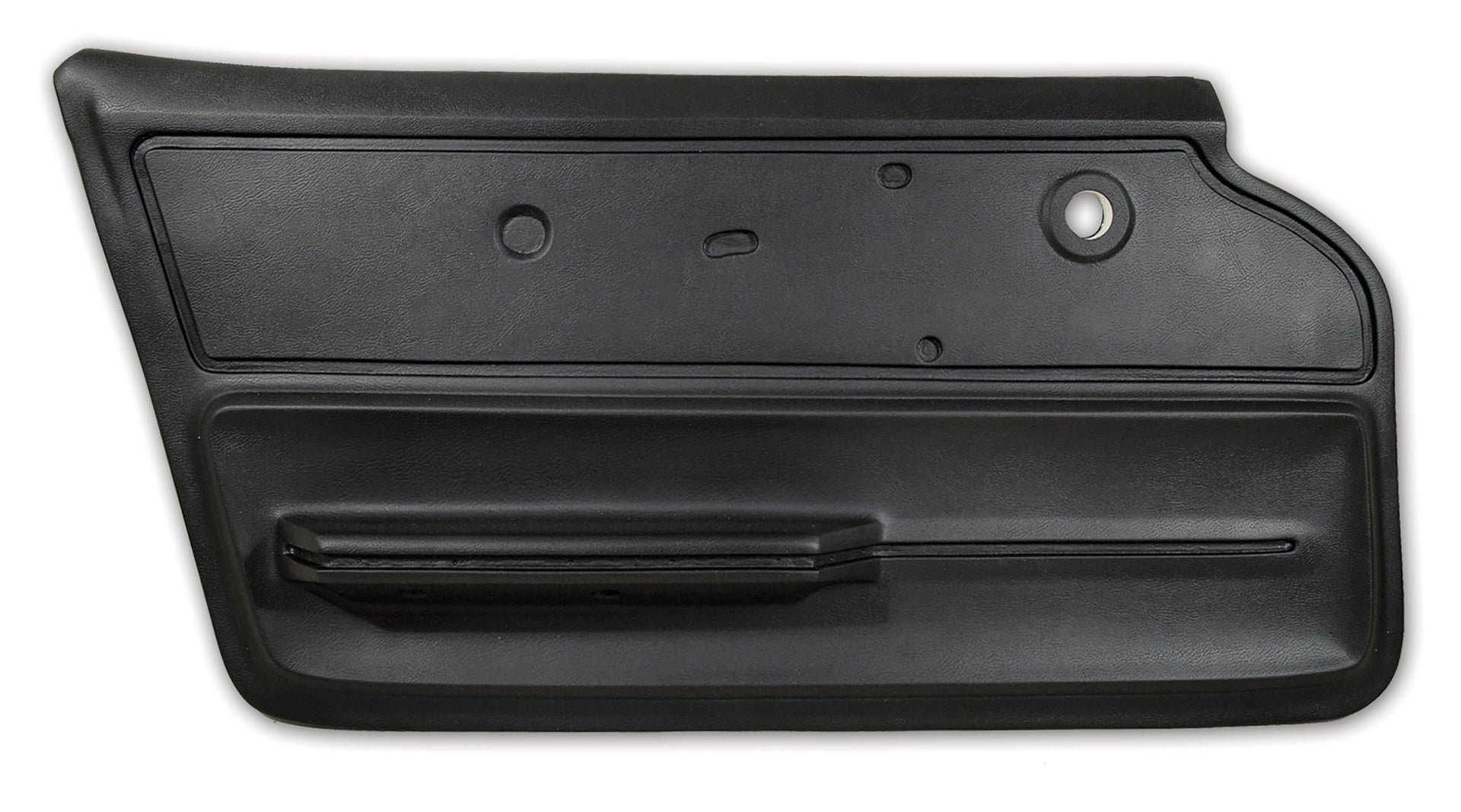 1967-1967 Corvette Door Panel Black Convertible W/Felt LH-439720-Corvette-Store-Online