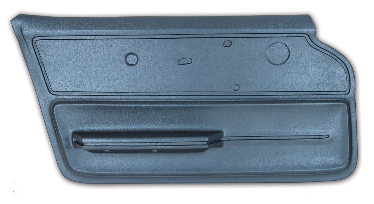 1967-1967 Corvette Door Panel Teal Convertible W/Felt LH-439749-Corvette-Store-Online