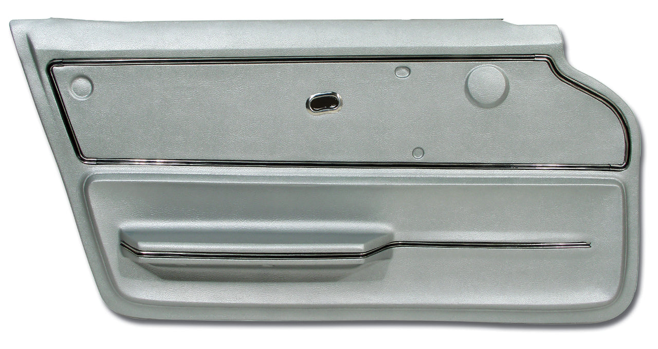 1965-1966 Corvette Door Panel Silver Coupe W/Trim LH-439961-Corvette-Store-Online
