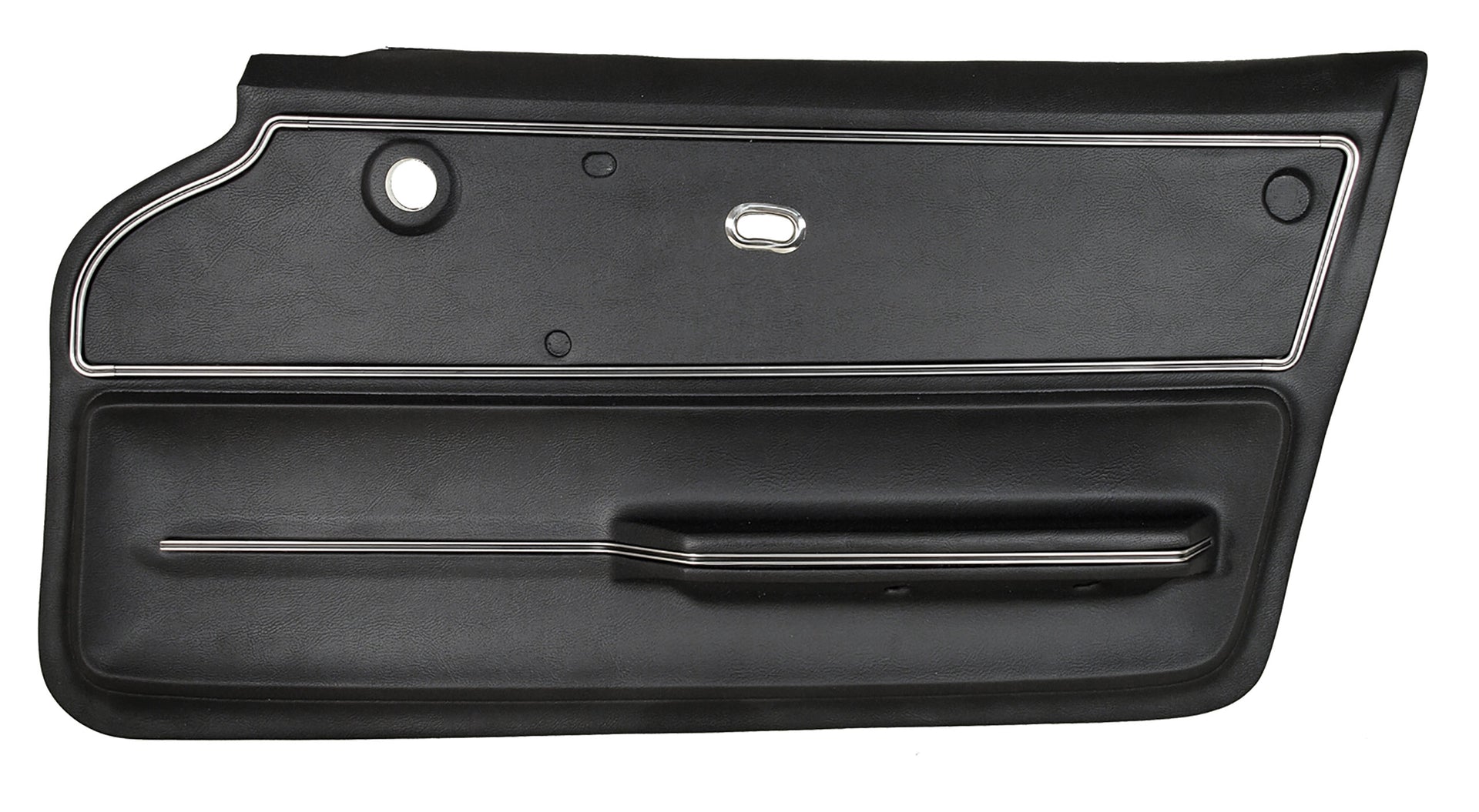 1965-1966 Corvette Door Panel Black Coupe W/Trim RH-440020-Corvette-Store-Online