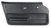 1965-1966 Corvette Door Panel Black Convertible W/Trim LH-440120-Corvette-Store-Online