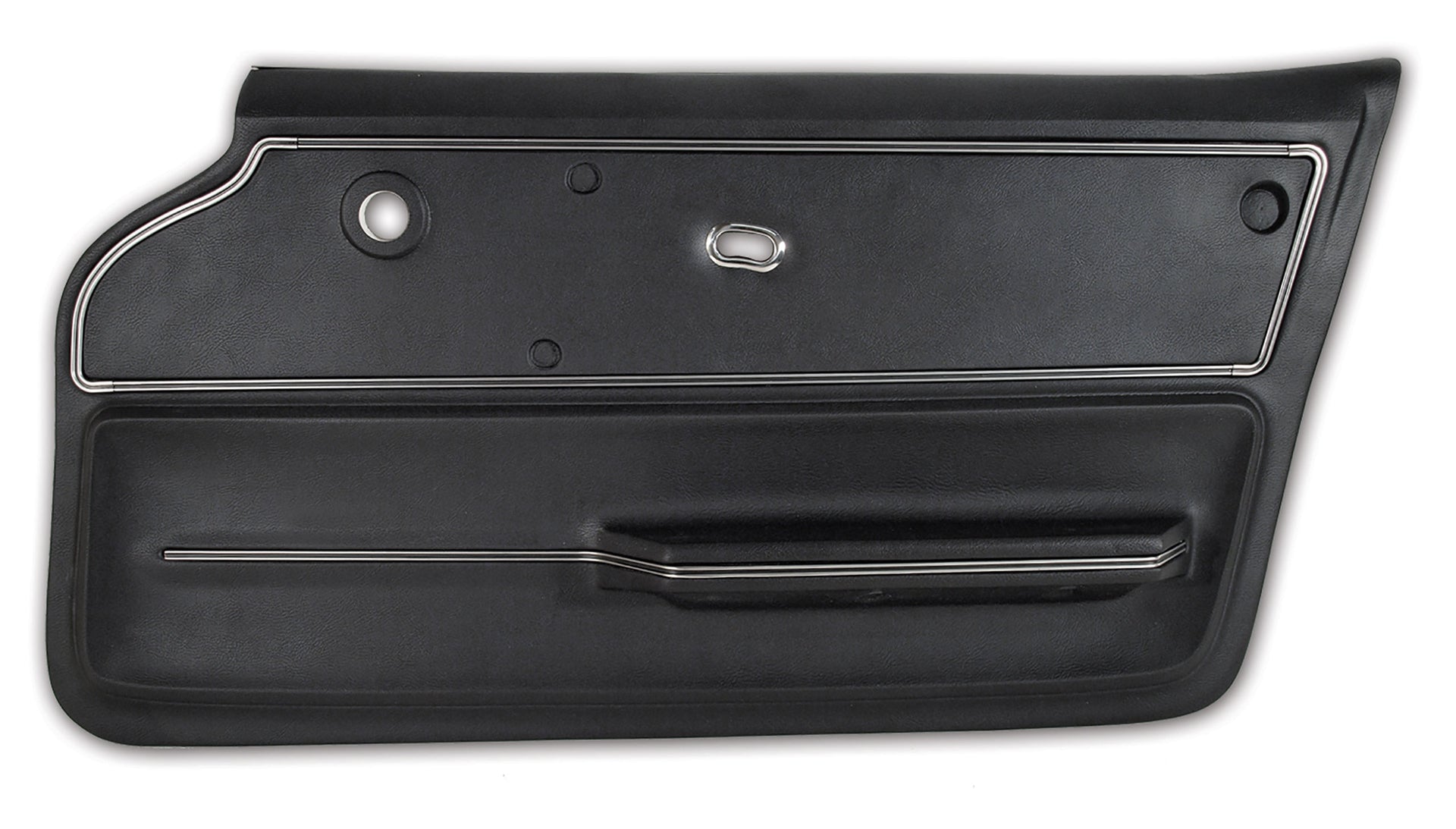 1965-1966 Corvette Door Panel Black Convertible W/Trim RH-440220-Corvette-Store-Online