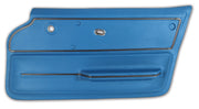 1965-1966 Corvette Door Panel Bright Blue Convertible W/Trim RH-440240-Corvette-Store-Online