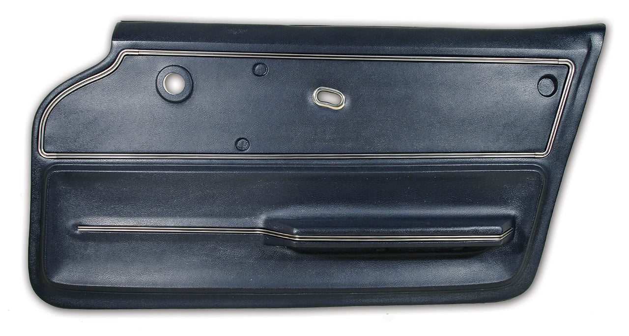 1966-1966 Corvette Door Panel Dark Blue Convertible W/Trim RH-440244-Corvette-Store-Online