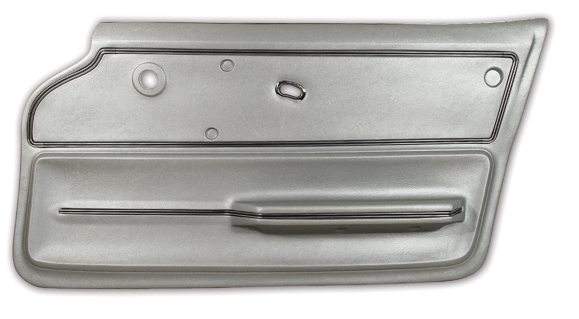 1965-1966 Corvette Door Panel Silver Convertible W/Trim RH-440261-Corvette-Store-Online