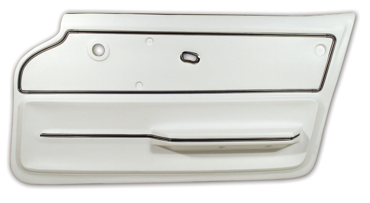 1965-1966 Corvette Door Panel White Convertible W/Trim RH-440265-Corvette-Store-Online