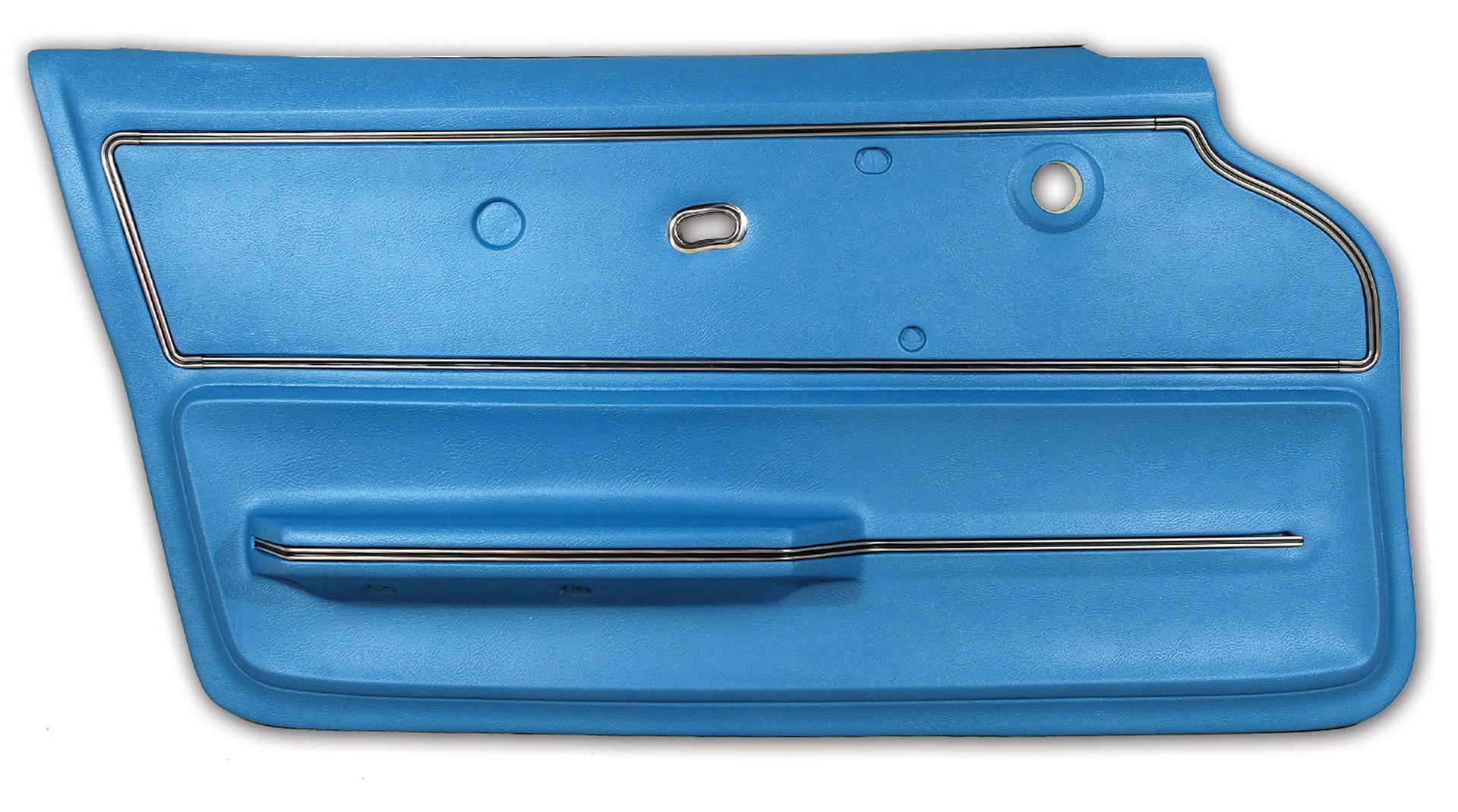 1967-1967 Corvette Door Panel Bright Blue Coupe W/Trim LH-440340-Corvette-Store-Online