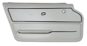 1967-1967 Corvette Door Panel White Coupe W/Trim LH-440365-Corvette-Store-Online