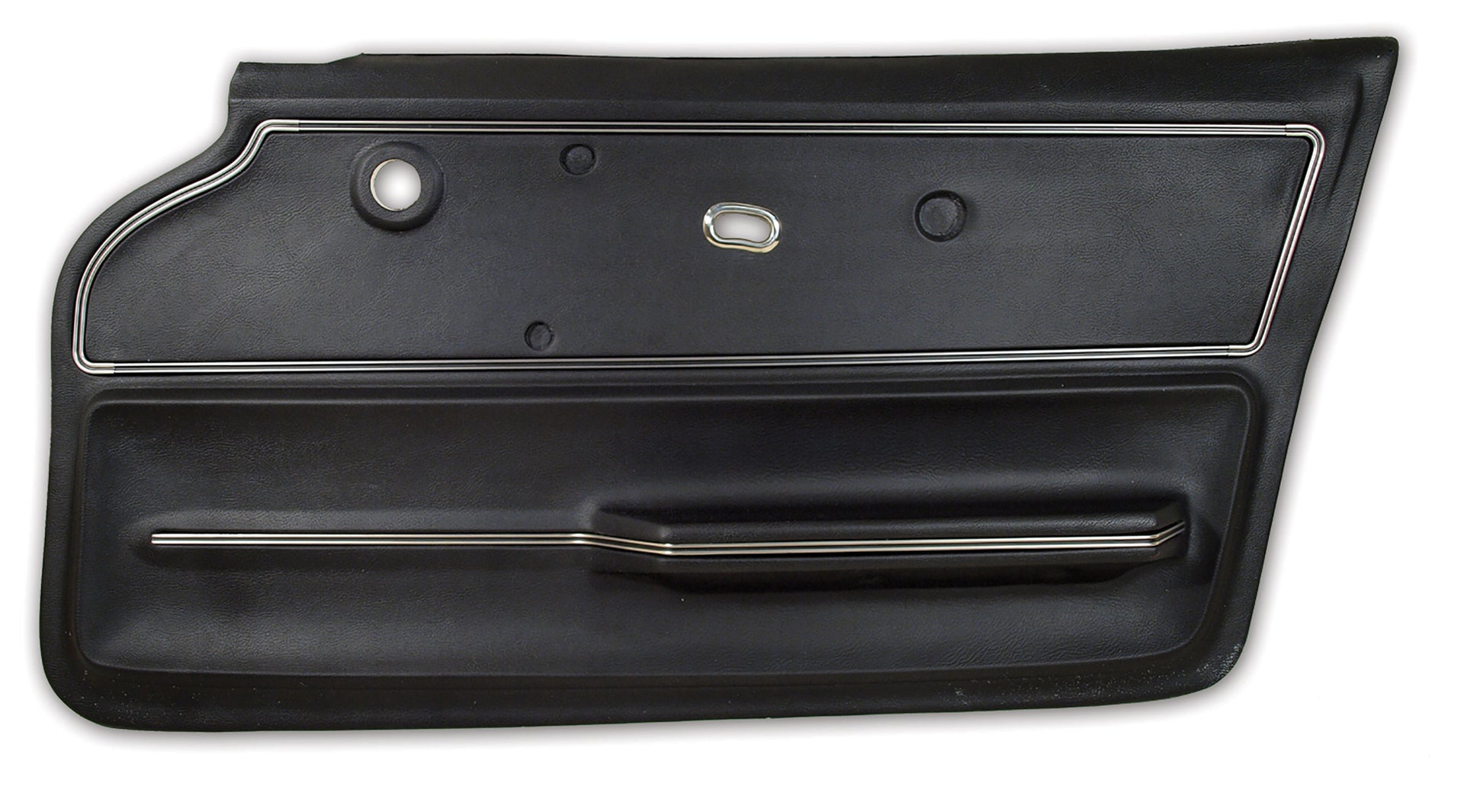 1967-1967 Corvette Door Panel Black Coupe W/Trim RH-440420-Corvette-Store-Online