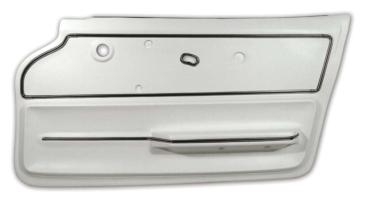 1967-1967 Corvette Door Panel White Coupe W/Trim RH-440465-Corvette-Store-Online