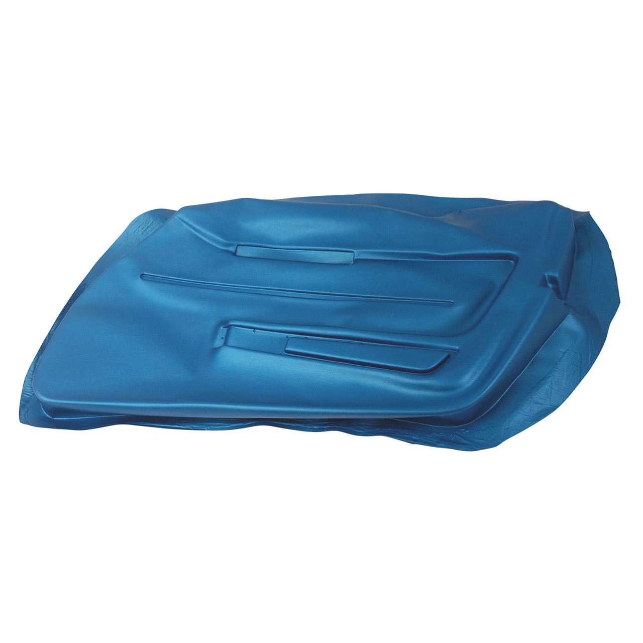 1968-1968 Corvette Door Panel Skin Bright Blue RH-440841-Corvette-Store-Online