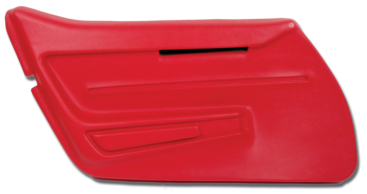 1968-1968 Corvette Door Panel Red LH-440930-Corvette-Store-Online