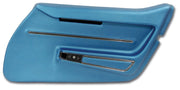 1968-1968 Corvette Door Panel Bright Blue W/Trim RH-441241-Corvette-Store-Online