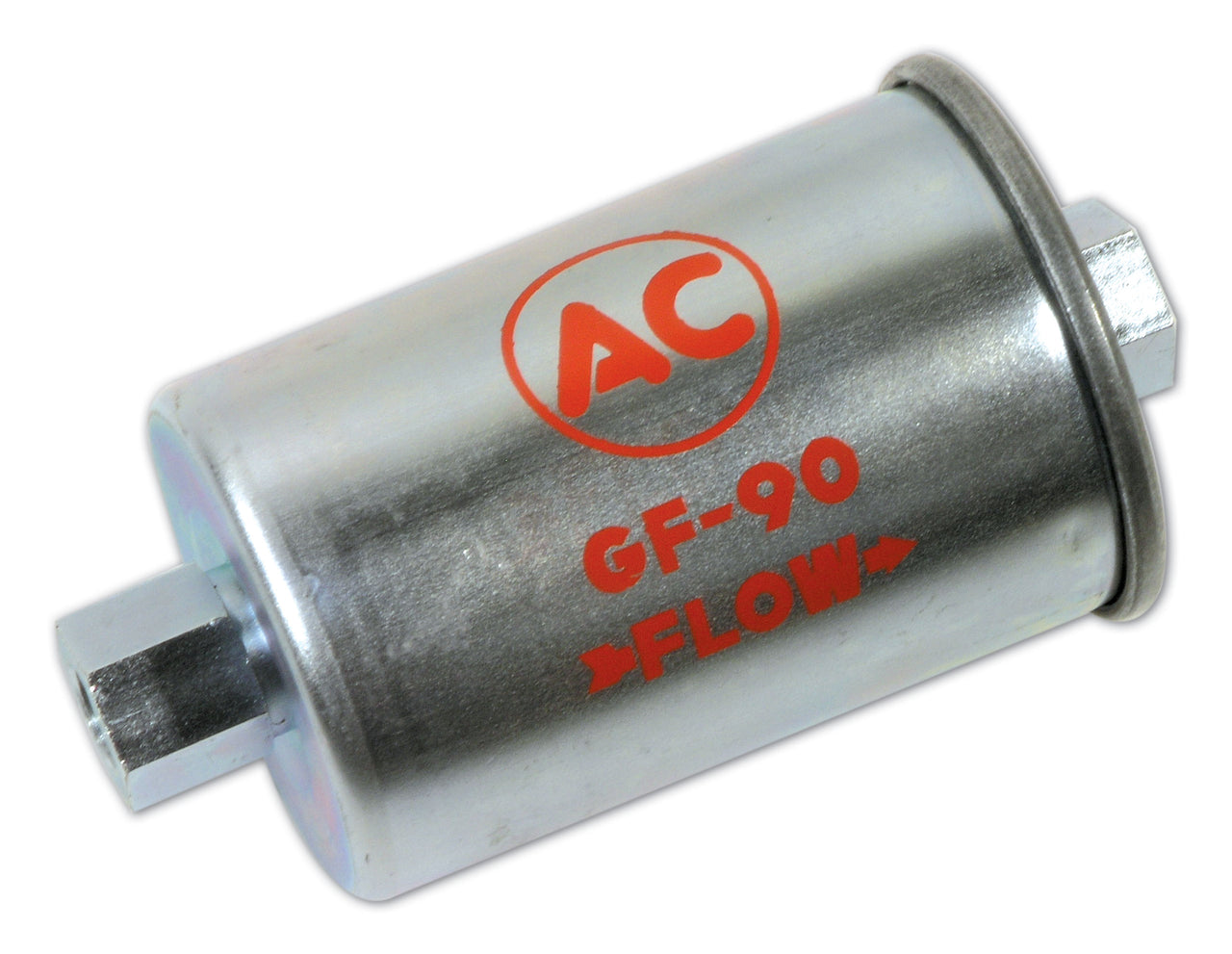 1962-1965 Corvette Fuel Filter GF-90 Silver W/Red Letters-44206-Corvette-Store-Online