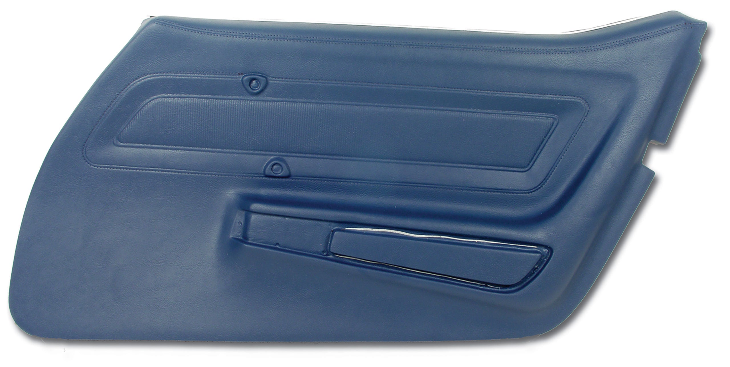 1973-1975 Corvette Door Panel Dark Blue Standard RH - CA main image 0