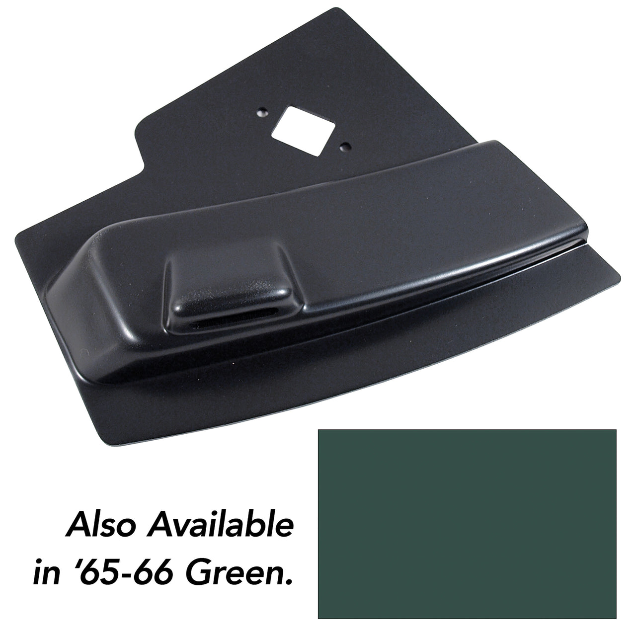 1965-1966 Corvette Radio Side Panel Green LH W/Power Antenna-444414-Corvette-Store-Online