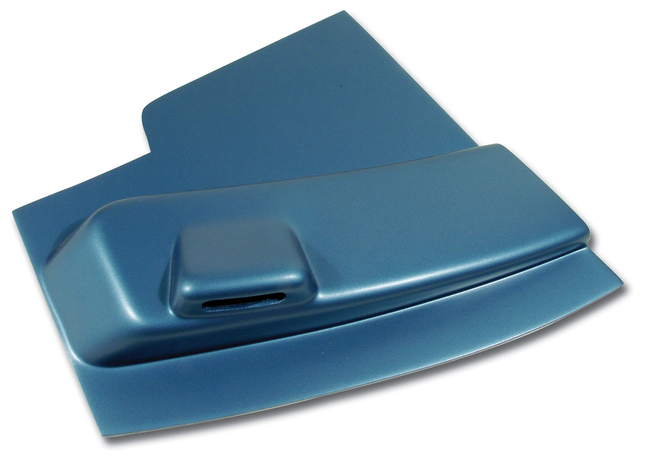 1965-1966 Corvette Radio Side Panel Bright Blue LH W/out Power Antenna-444640-Corvette-Store-Online