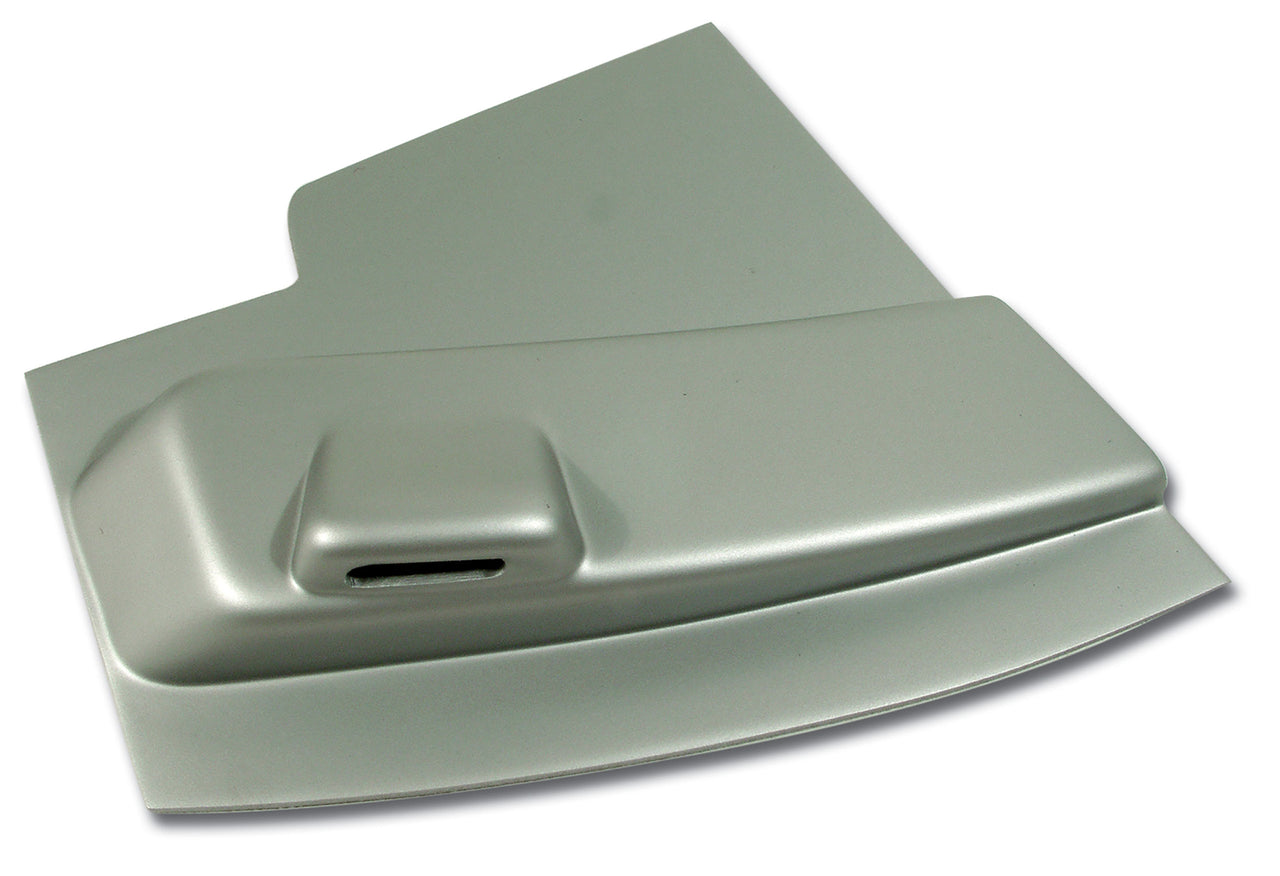 1965-1966 Corvette Radio Side Panel Silver LH W/out Power Antenna-444661-Corvette-Store-Online