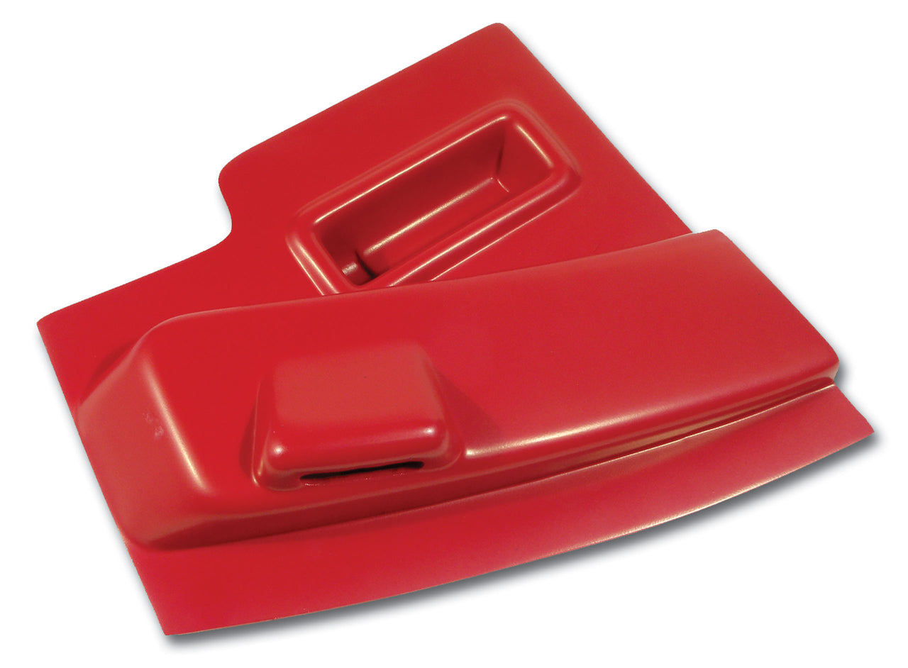 1967-1967 Corvette Radio Side Panel Red LH-444730-Corvette-Store-Online