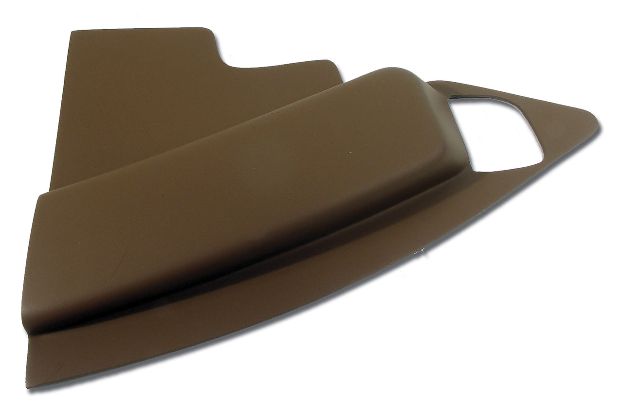 1967-1967 Corvette Radio Side Panel Saddle RH W/Air Conditioner-444853-Corvette-Store-Online