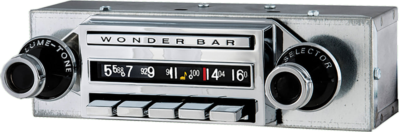 1959-1960 Corvette AM/FM Wonderbar Stereo Radio W/Bluetooth & Upgraded Power Supply-45038-Corvette-Store-Online