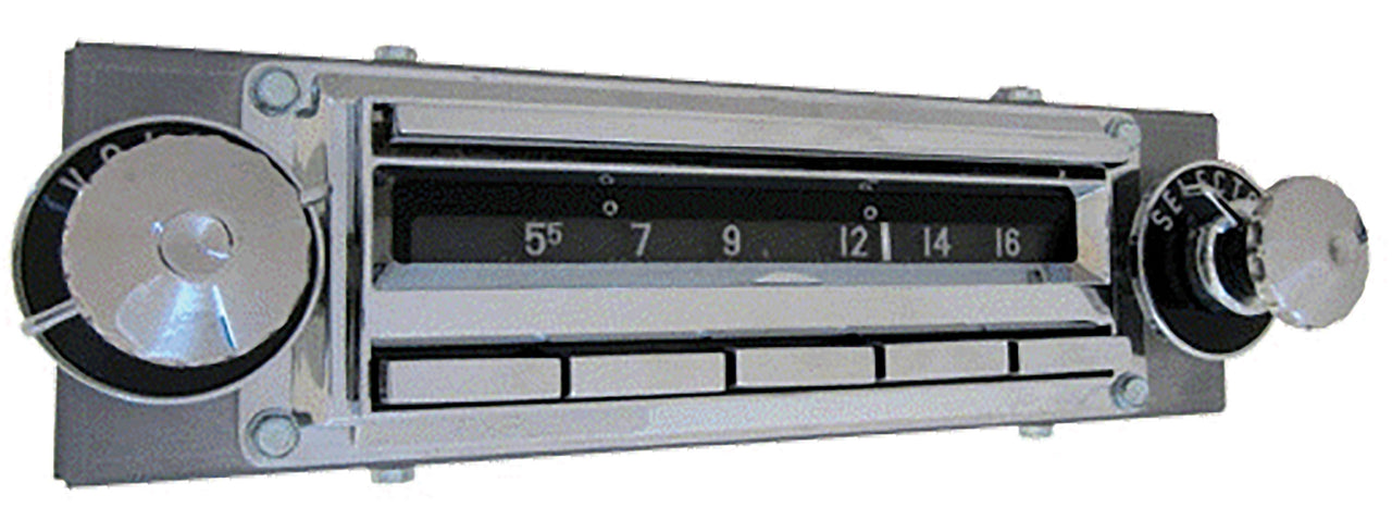 1956-1957 Corvette AM/FM Wonderbar Stereo Radio W/Bluetooth & Upgraded Power Supply-45040-Corvette-Store-Online