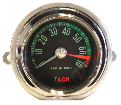 1960-1961 Corvette Tachometer - Distributor Drive 1960L 6500 RPM-46280-Corvette-Store-Online