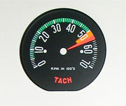1960-1960 Corvette Tachometer Face Low RPM-46291-Corvette-Store-Online