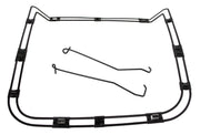 1959-1960 Corvette Seat Bottom Retainer Ring W/Hold Down Rods - Right Hand-46749-Corvette-Store-Online